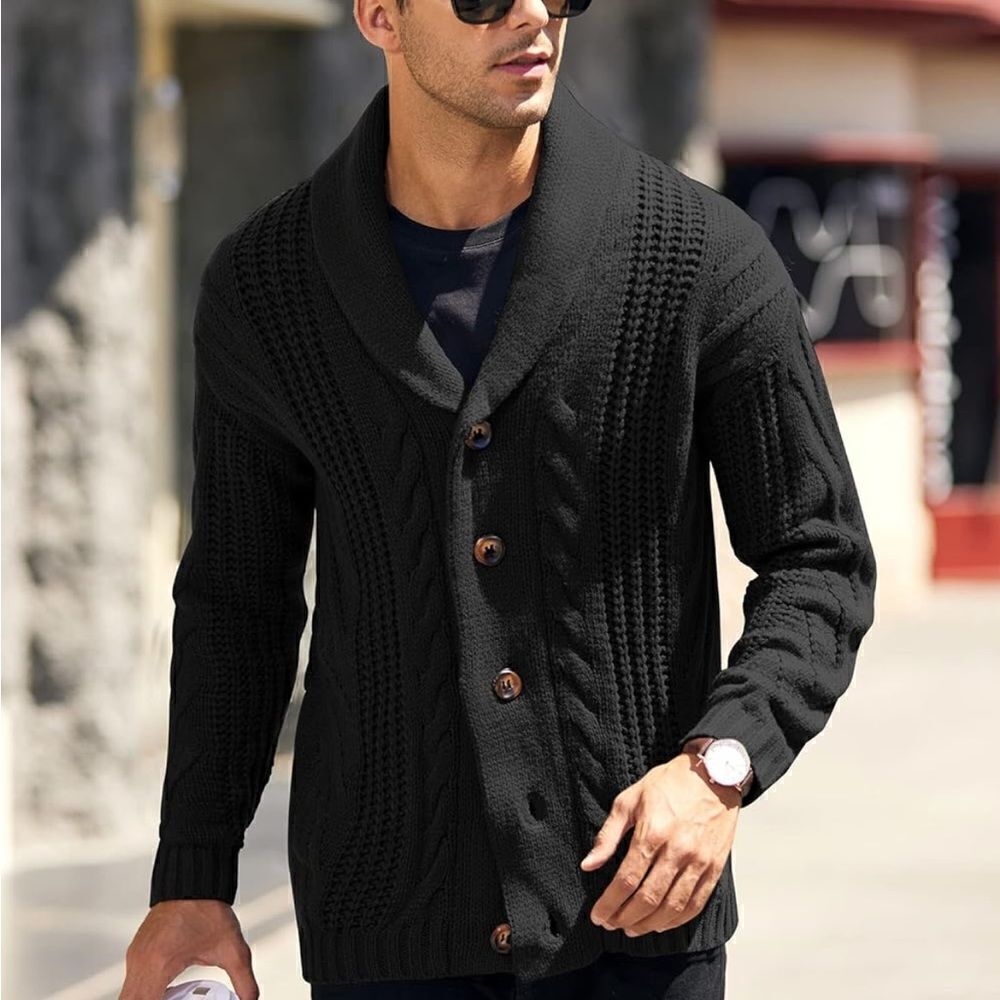 Men’s Cable Knit Sweater